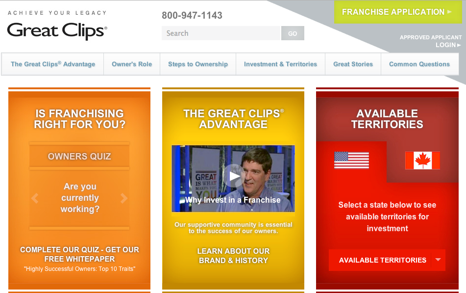 Great Clips Franchise Info   Great Clips 